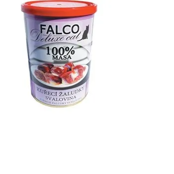 Krmivo pro kočku Falco Cat Deluxe kuřecí žaludky/svalovina 400 g