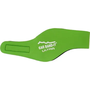 Plavecká čepice Ear Band-It® Ultra Zelená čelenka na plavání Velikost čelenky: S Čelenka na plavání