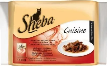 Krmivo pro kočku Sheba kapsa Cuisine menu 4 x 85 g