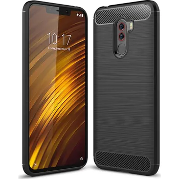 Pouzdro na mobilní telefon TVC Carbon Xiaomi Poco F1 Barva: Černá