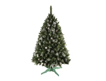 Vánoční stromek Nohel Garden vánoční stromek se šiškami se stojanem 180 cm