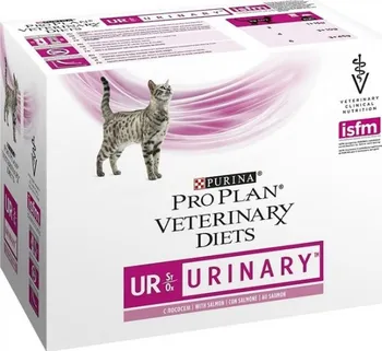 Krmivo pro kočku Purina Pro Plan VD Feline UR St/Ox Urinary Salmon 10 x 85 g