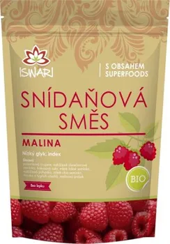 Iswari Snídaňová směs malina Bio 360 g 