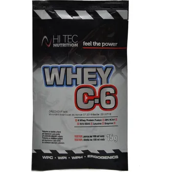 Protein Hi Tec Nutrition Whey C6 CFM 100% Whey 15 g