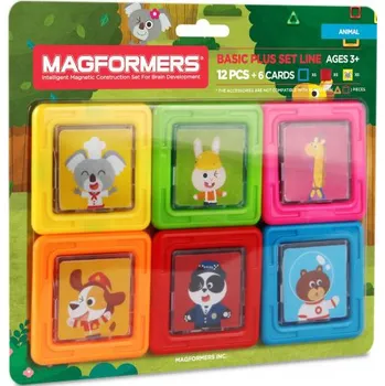 Stavebnice Magformers Magformers Kartičky zvířátka