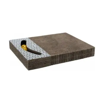 Škrabací karton s hračkou bílý