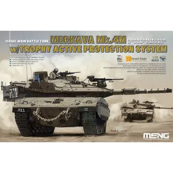 Plastikový model Meng Israel Merkava Mk.4M with trophy active protection system