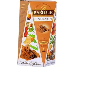 Čaj Basilur Herbal Infusions Cinnamon 15 x 2 g