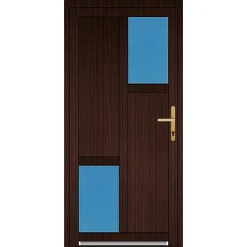 Vchodové dveře Aluplast Plastové vchodové dvere Nela