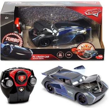 Dickie rc cars 3 blesk mcqueen crazy crash 2025