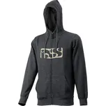 IXS Mikina Brand Hoody 6.1 antracit s kapucou L