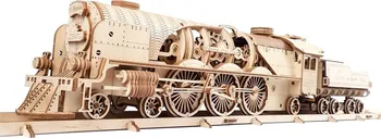 3D puzzle Ugears V-Express parní lokomotiva 538 dílků