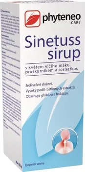 Přírodní produkt Phyteneo Sinetuss sirup 250 ml
