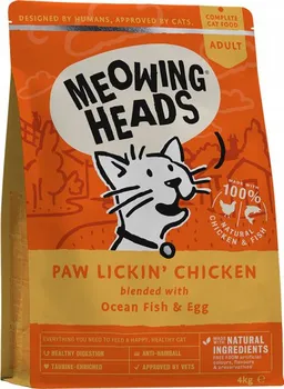 Krmivo pro kočku Meowing Heads Paw Lickin’ Chicken 450 g