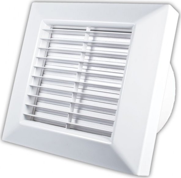 Klimatom Ventilátor koupelnový se žaluzií a časovačem PRIMO base AT 100 IPX4