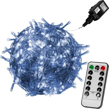 Vánoční osvětlení Voltronic M59739 Světelný řetěz 400 LED studená bílá