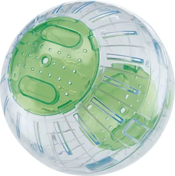 hračka pro malé zvíře Ferplast Jogging Ball 18 cm zelená