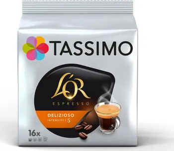 kávové kapsle Tassimo L'or Delizioso 16 ks