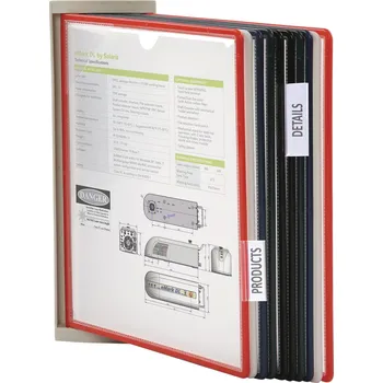 Kancelářský nábytek Nástěnný plastový držák 10 kapes A4 - poslední kus