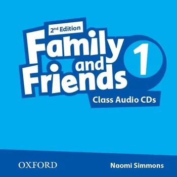 Anglický jazyk Family and Friends 1 - Class Audio CD (2nd Edition) - Noami Simmons [CD]