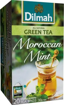 Čaj Dilmah Zelený čaj marocká máta 20 x 1,5 g