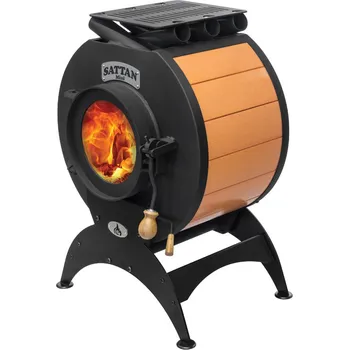 Krbová kamna Euroteplo Sattan I Mini keramický obklad