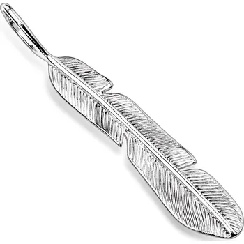 Přívěsek Šperky4U Ocelový přívěšek peříčko - OPP1116-ST