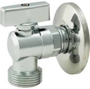 Ventil Pračkový ventil kulový 1/2x3/4" se zp.klapkou