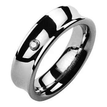 Prsten NUBIS® NWF1021 Dámský snubní prsten se zirkonem - velikost 56 - NWF1021-Zr-56