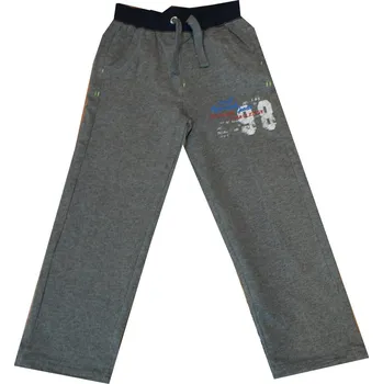 Chlapecké oblečení Chlapecké tepláky šedé Wolf Velikost: 140