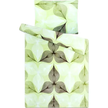 Povlečení Svitap Symbióza pistácie 140 x 200, 70 x 90 cm