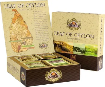 čaj Basilur Leaf of Ceylon Assorted přebal 30 x 2 g/10 x 1,5 g