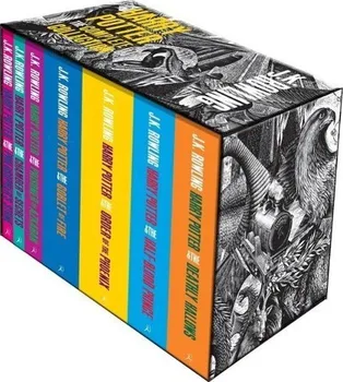 Harry Potter Boxed Set: The Complete Collection Adult Paperback - Joanne K. Rowling [EN] (2018, brožovaná)