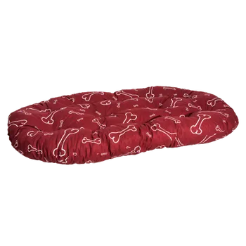 Samohýl Ovál 80 cm, kost vínový/bílý