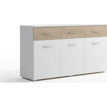 Komoda Komoda VANDA bílá/dub sonoma