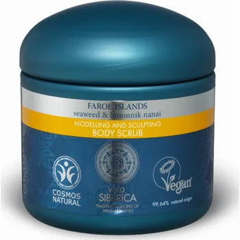 Celulitida a strie Natura Siberica Faroe Islands tělový peeling proti celulitidě