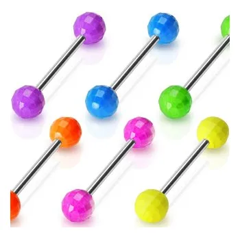 Piercing Šperky4U Piercing do jazyka - PJ01162-A