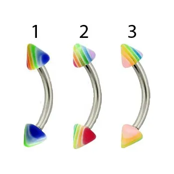 Piercing Šperky4U Piercing do obočí - OB01141-03