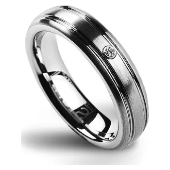 Prsten NUBIS® NWF1013 Dámský snubní prsten se zirkonem - velikost 51 - NWF1013-Zr-51