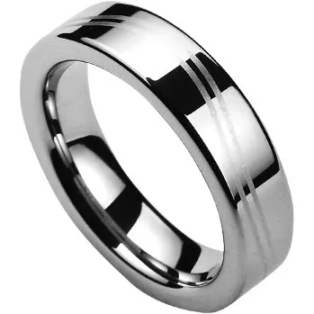 Prsten NUBIS® NWF1042 Dámský snubní prsten wolfram - velikost 52 - NWF1042-5-52