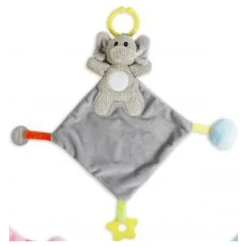 Hračka pro nejmenší Soft Touch Muchláček s kousátkem Sloník