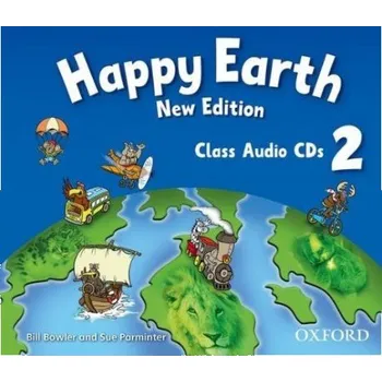 Anglický jazyk Happy Earth 2 New Edition: Class Audio - Bill Bowler, Sue Parminter [CD]