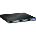 TRENDnet Ethernet přepínač 1Gb, 52 portů (4x sdílený SFP), 48x POE+, web smart (TPE-5048WS) - 21.22.1347
