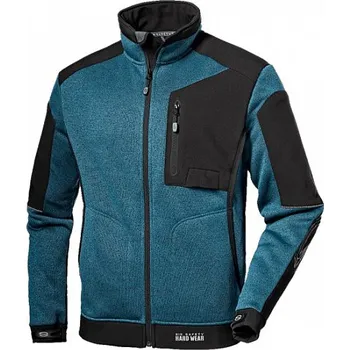 Pánská mikina Softshellová mikina s kožíškem SCORPION, modrá PR30180