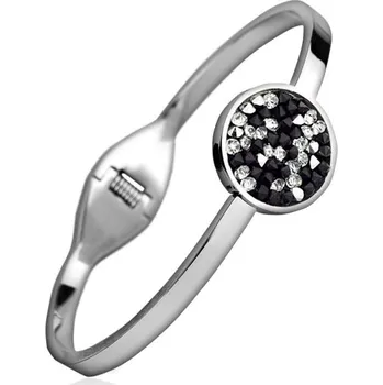 Prsten NUBIS® Ocelový náramek s krystaly Crystals from Swarovski® CAL PEPPER - LV7001-PEP