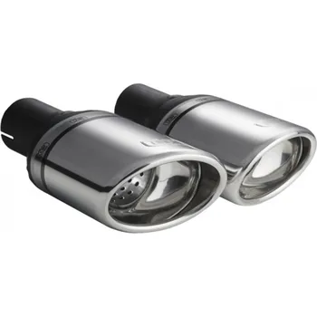 Koncovka výfuku ULTER SPORT Koncovka výfuku 1x120x80 mm, pravá N1-27P Průměr vstupu: 55 mm