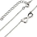 Šperky4U Stříbrný náhrdelník nekonečno - ZB87072-ST