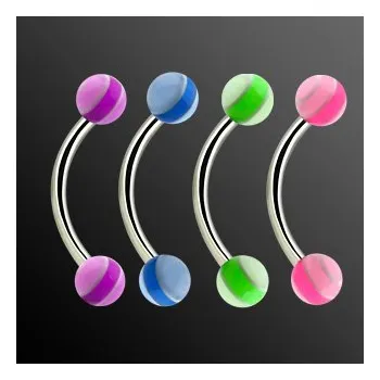 Piercing Šperky4U Piercing do obočí - OB01111-G