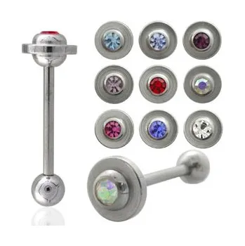 Módní doplněk Šperky4U Piercing do jazyka - PJ01190-AB