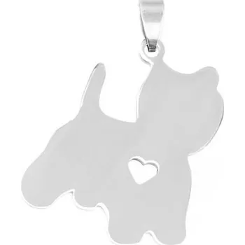 Přívěsek Šperky4U Ocelový přívěšek - štěňátko - DR1241